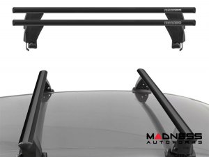 Alfa Romeo Tonale Roof Rack Cross Bars - for models w/o factory roof rails - Black